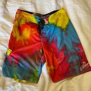 Billabong Tie Dye Swim Trunks Boardshorts